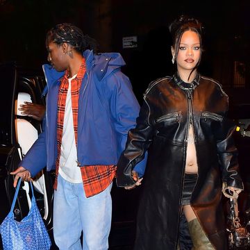 rihanna and a$ap rocky out at carbone
